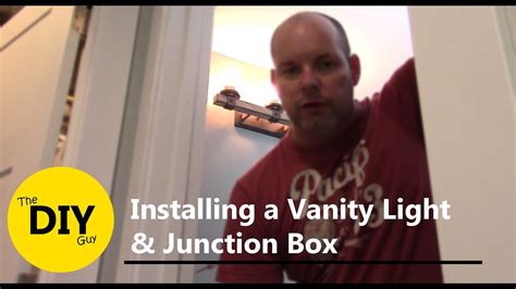 junction box behind vanity|vanity light junction box.